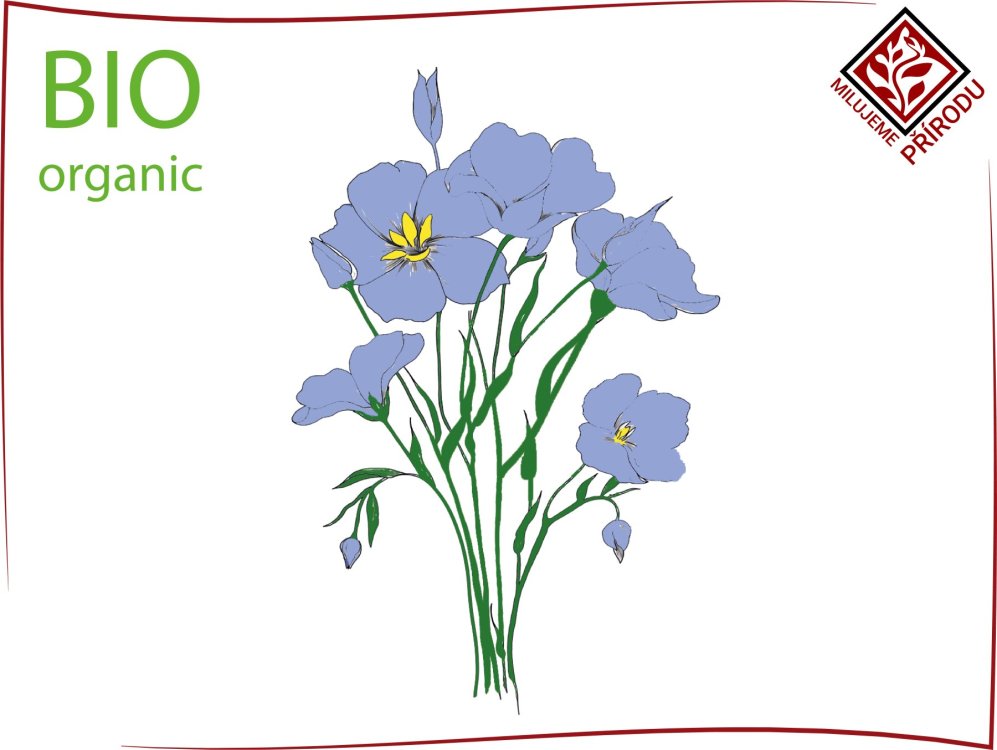 Přírodní matrace -  bio len organický